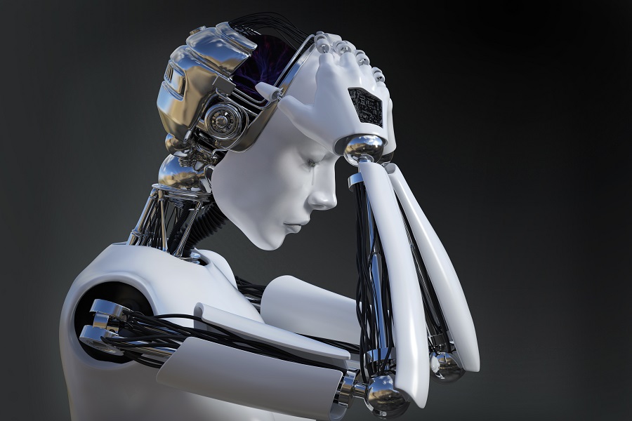 机器人流泪,人工智能,机器人,微软,Facebook